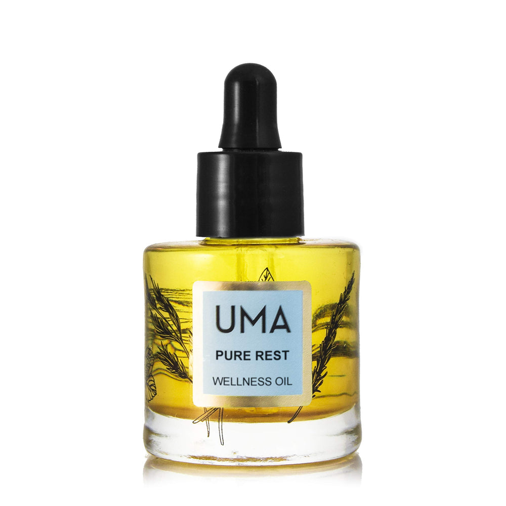 UMA Pure Rest Wellness Oil bottle for calming scent and deep rest