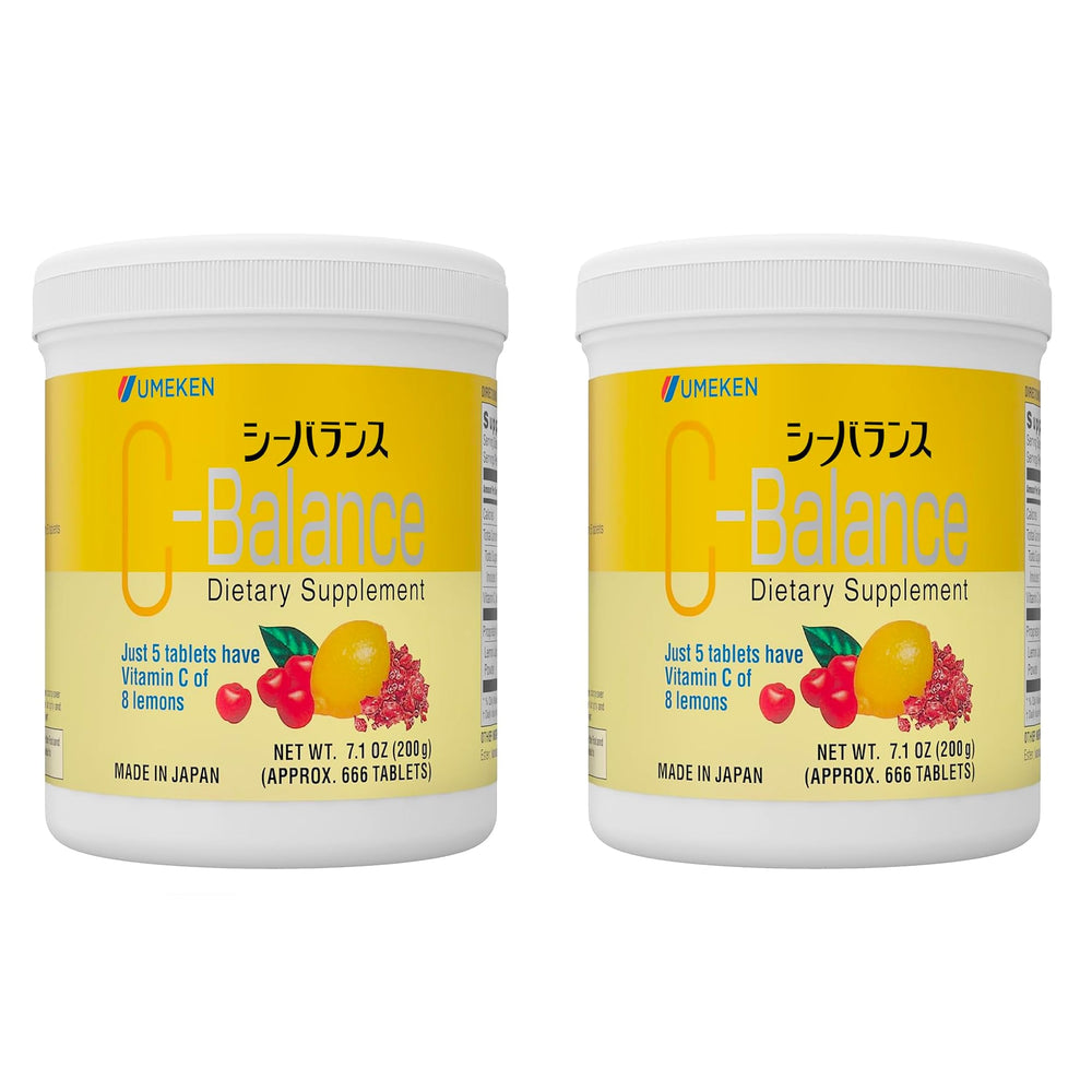 Umeken C-Balance Vitamin C chewables bottle label