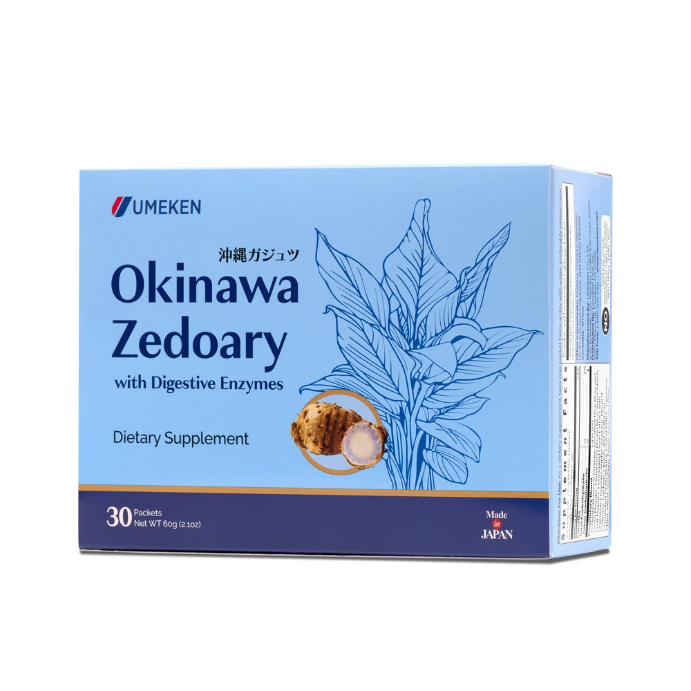 Umeken Okinawa Zedoary with Digestive Enzymes bottle – front view