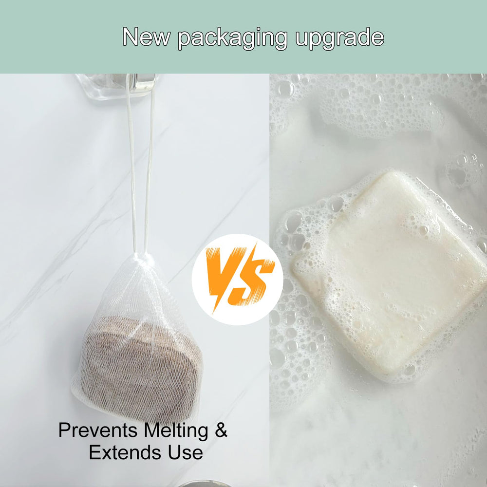 Umex Rosemary Shampoo Bar eco-packaging reduces plastic waste.