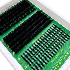 UMIRYAO DIY lash extensions 300D clusters maximize volume for stage-ready lashes.