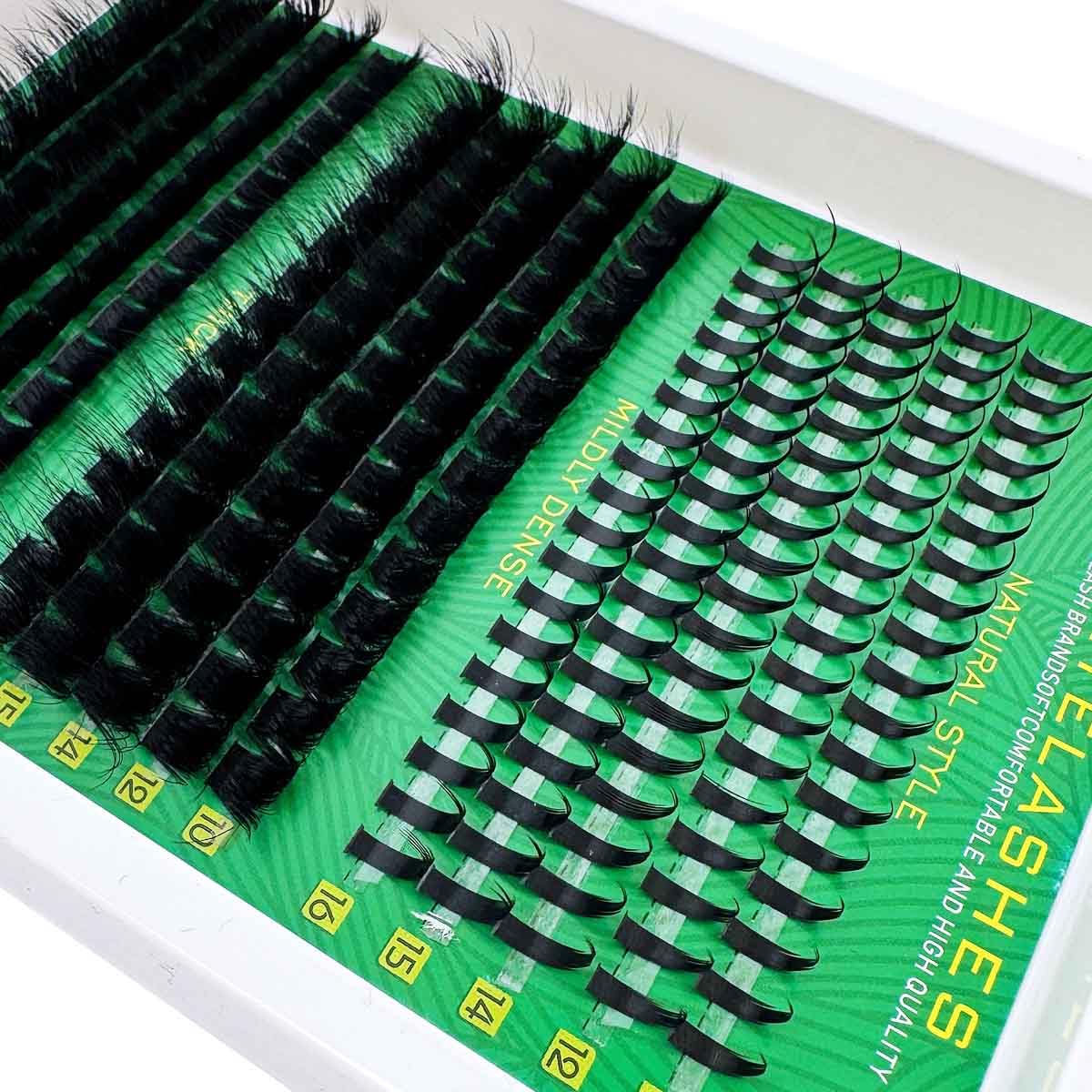 UMIRYAO premium soft material cluster lashes for comfort