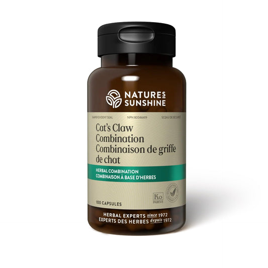 Nature's Sunshine Una de Gato (Cat's Claw) 100 Capsules bottle