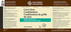 Close-up of Uña de Gato Cat's Claw ingredients used in Nature's Sunshine formula