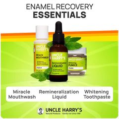 Uncle Harry's Miracle Mouthwash bottle