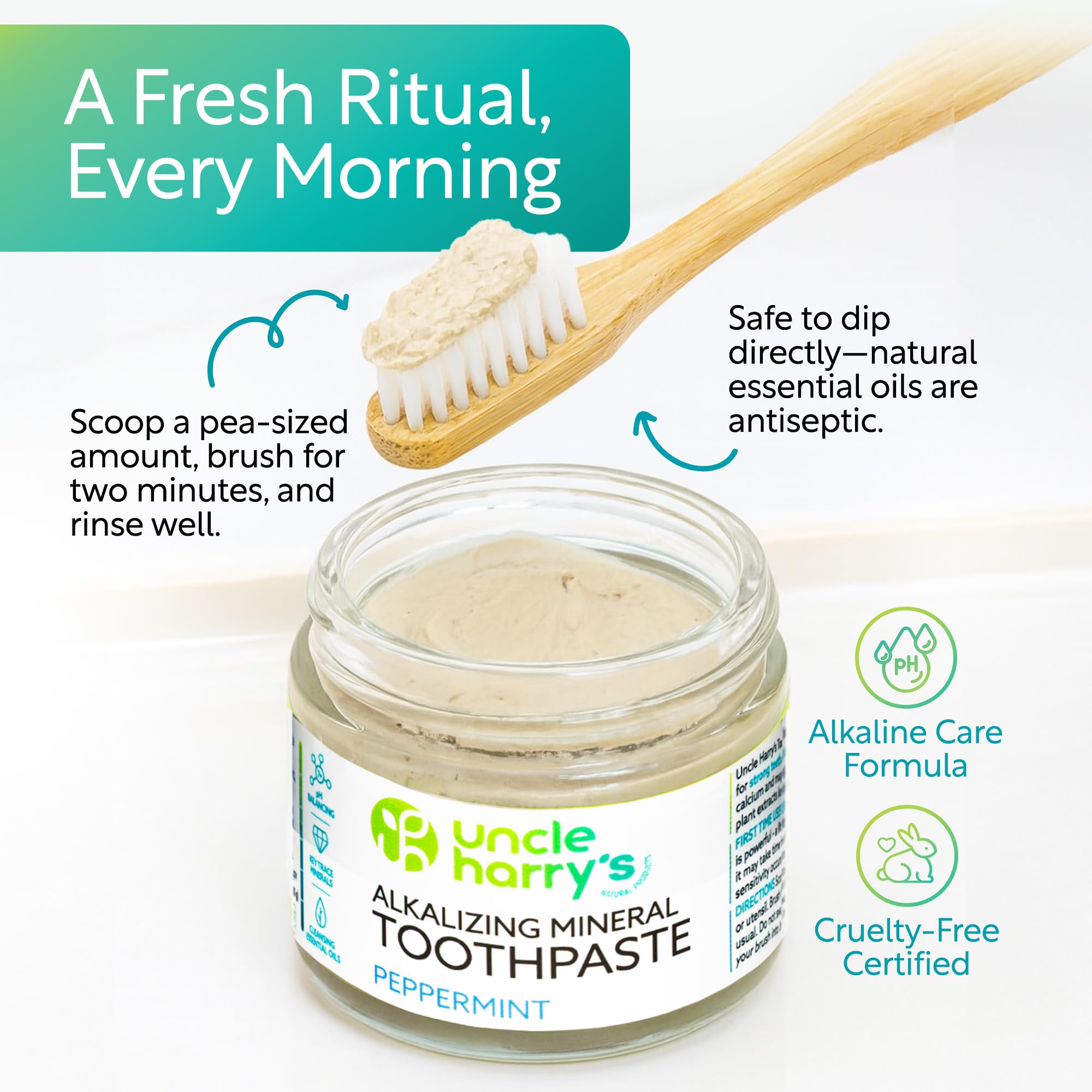 Ingredients: bentonite clay, calcium carbonate, colloidal silver, sea salt