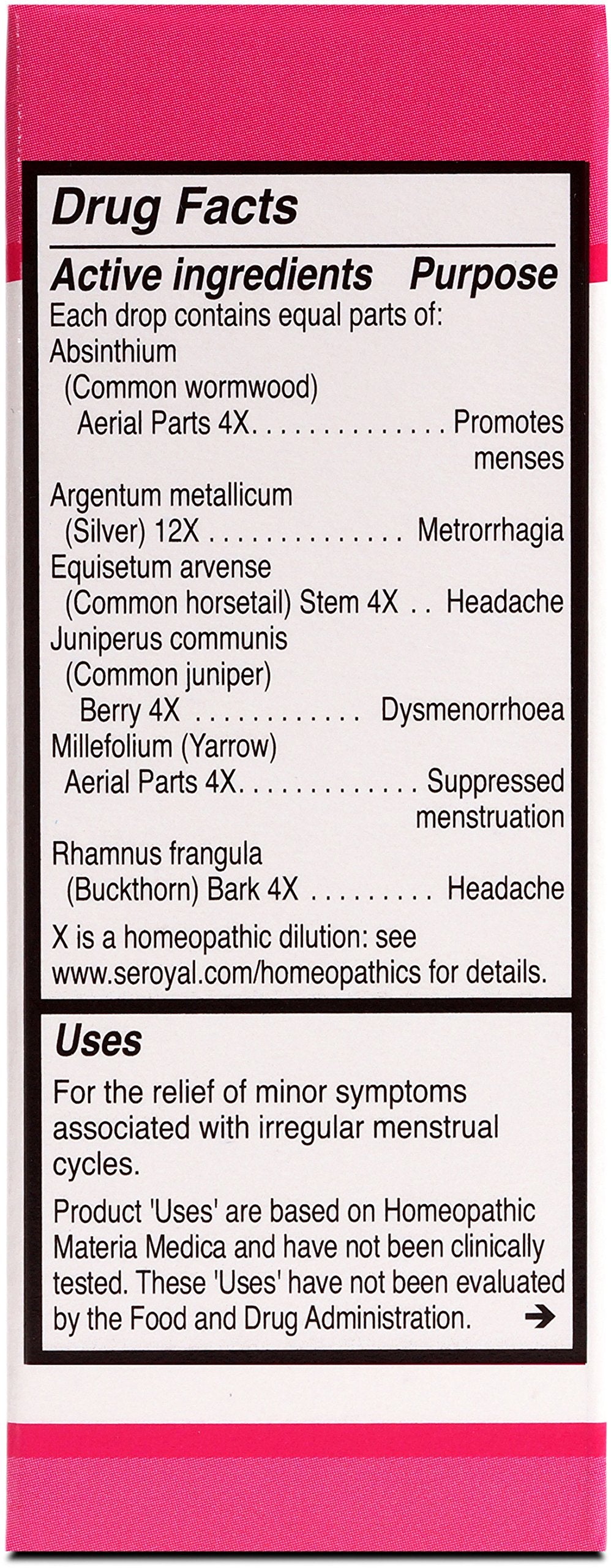 Box and bottle of UNDA 10 Numbered Compounds on display