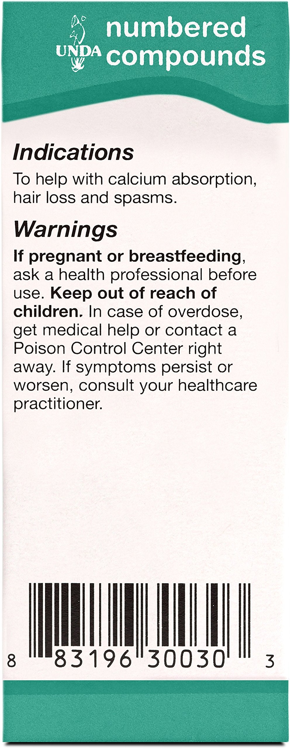 UNDA 1000 Numbered Compounds bottle image 4