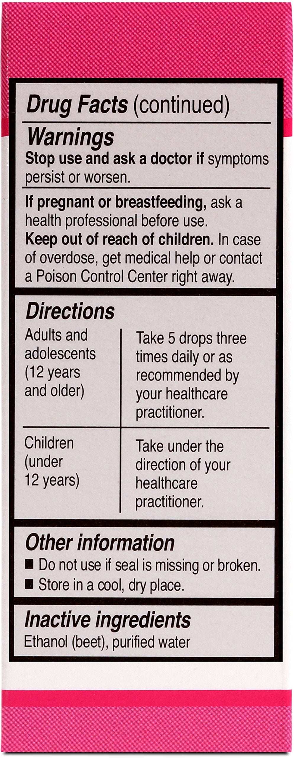 Close-up of UNDA 11 Numbered Compounds bottle and label