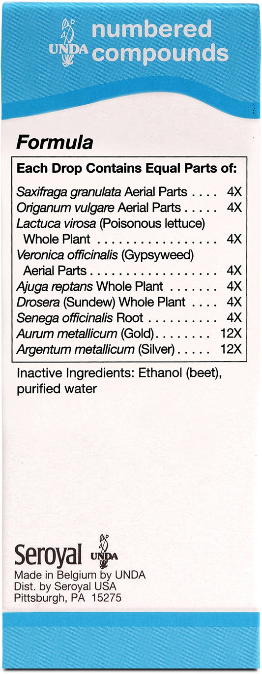 UNDA 16 Numbered Compounds packaging box