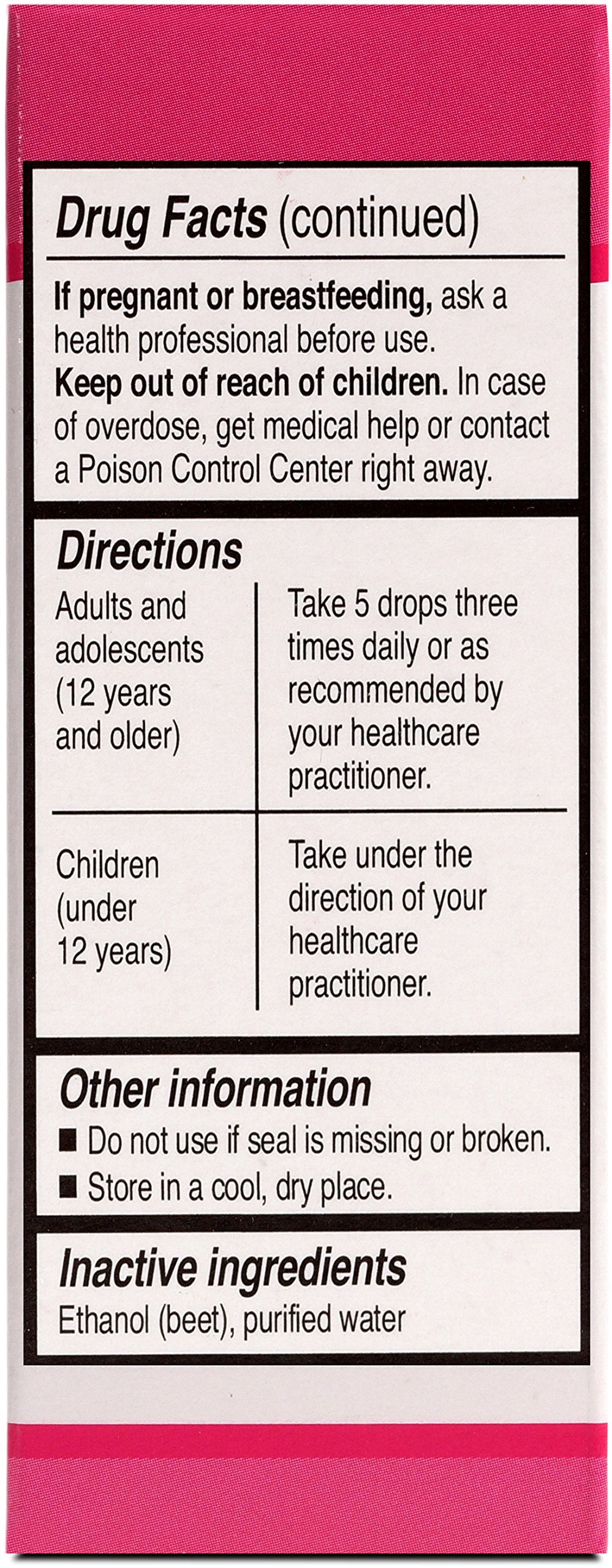 UNDA 203 Numbered Compounds dropper bottle close-up