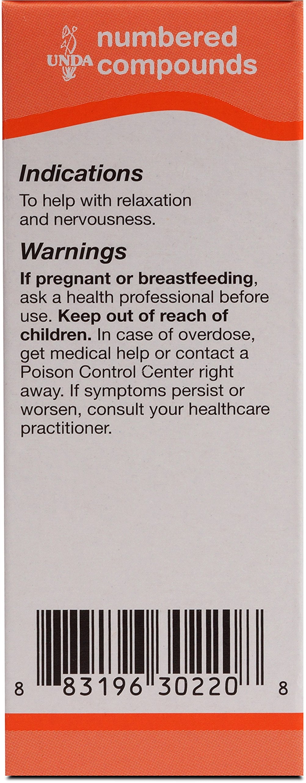 Assorted UNDA 219 Numbered Compounds vials and components