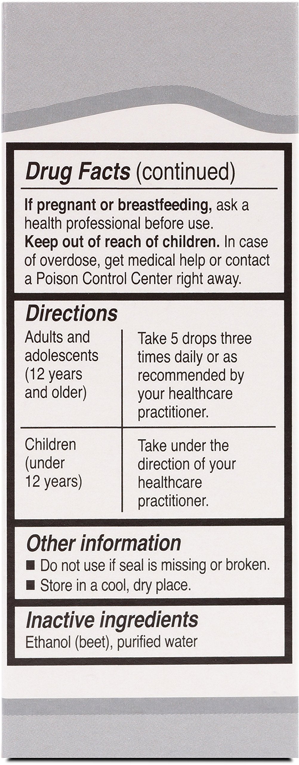 Box and bottle of UNDA 270 Numbered Compounds
