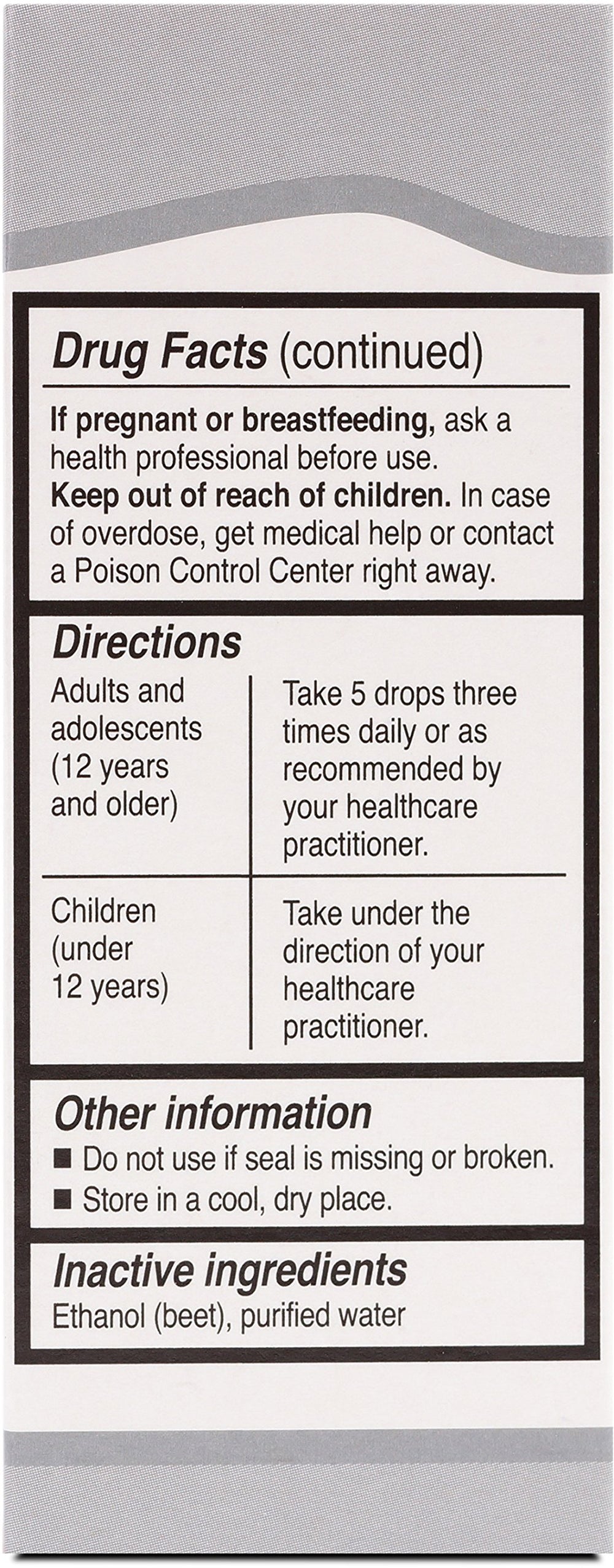 Box and bottle of UNDA 270 Numbered Compounds