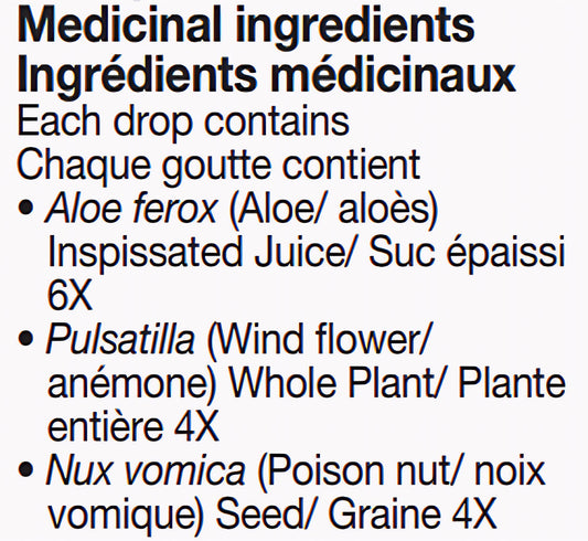 Close-up of UNDA 295 Numbered Compounds label