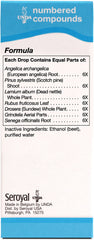 Close-up of UNDA 312 Numbered Compounds packaging