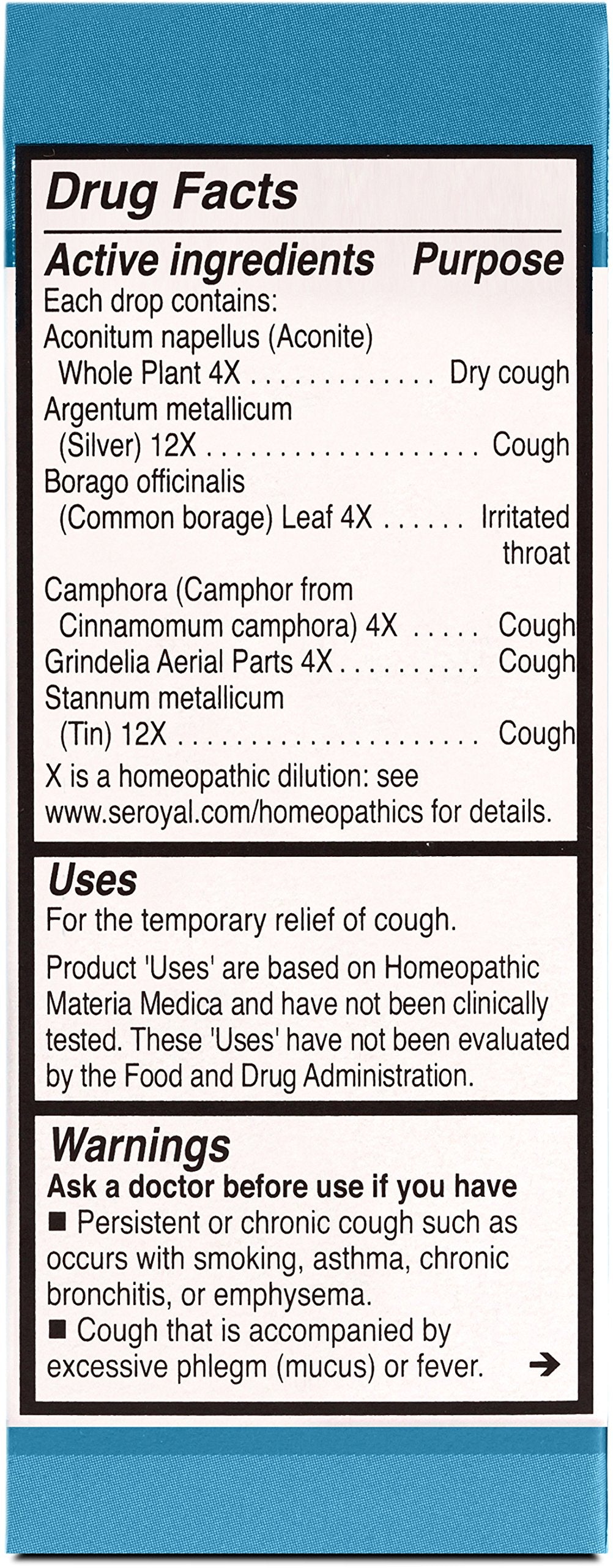 Close-up of UNDA 32 Numbered Compounds bottle
