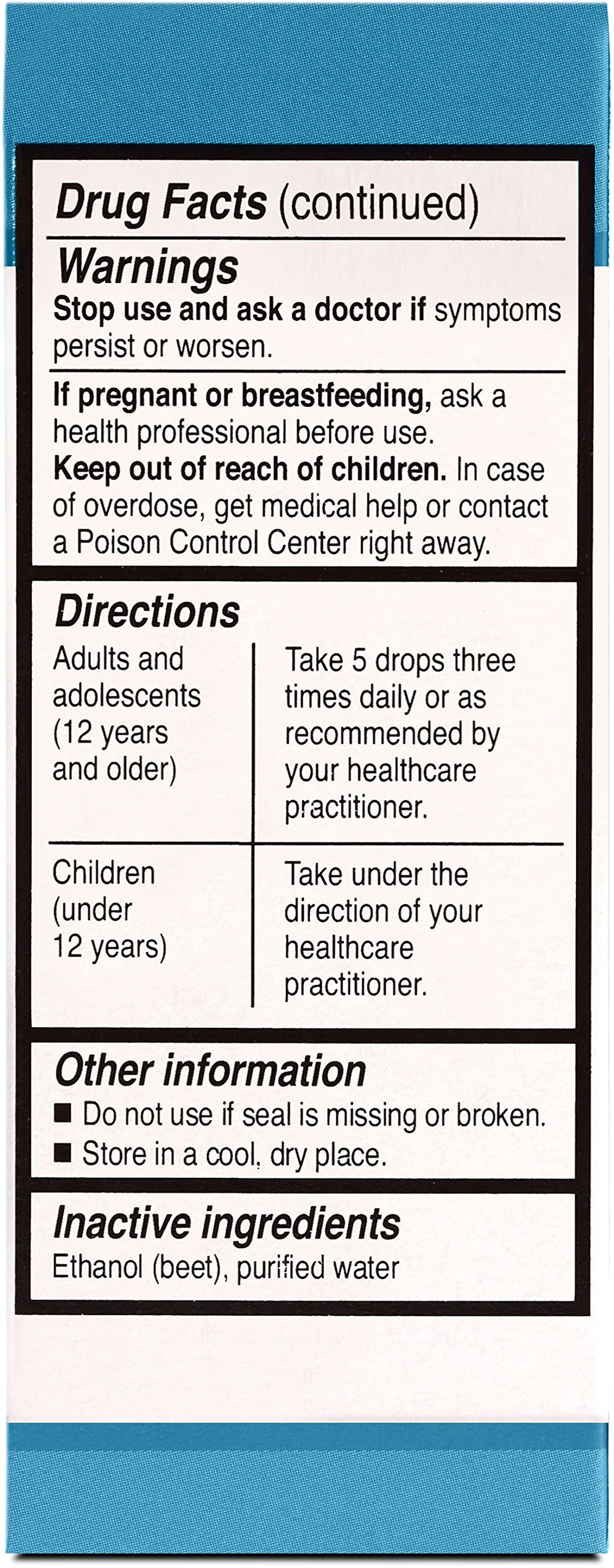 Herbal and mineral ingredients representing UNDA 37 Numbered Compounds