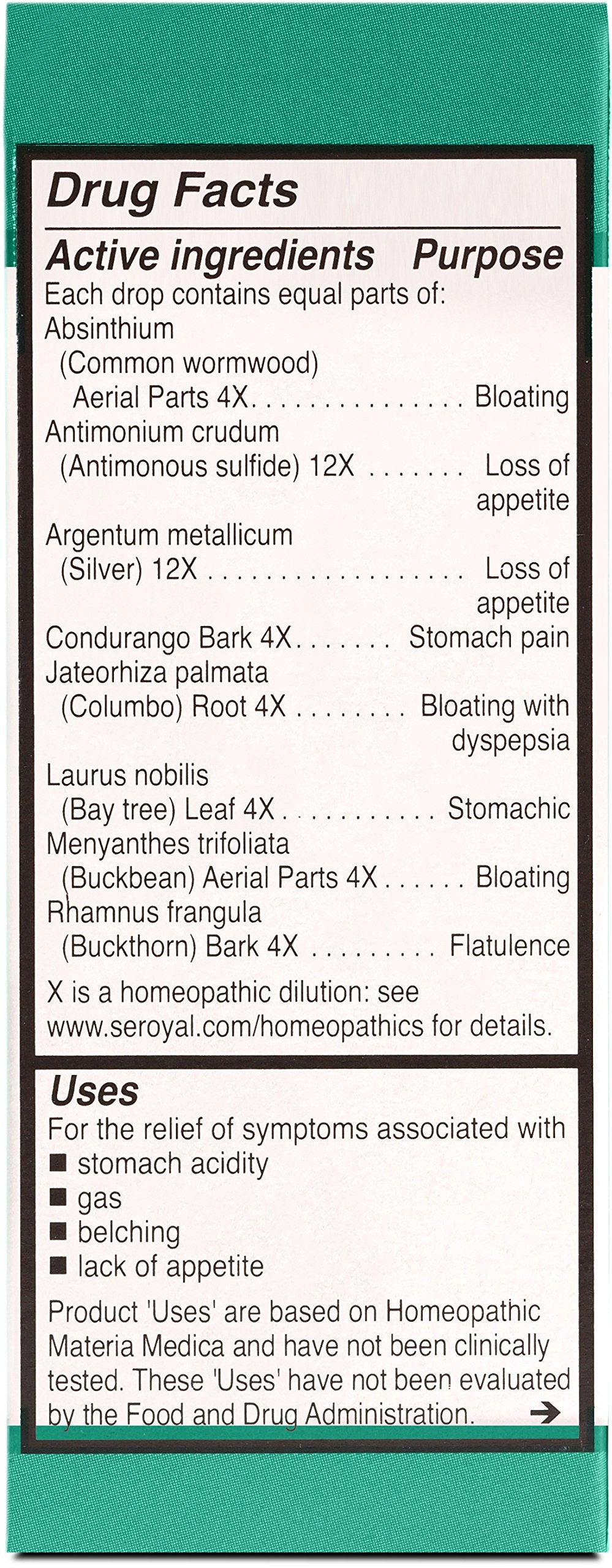Close-up of UNDA 4 Numbered Compounds bottle