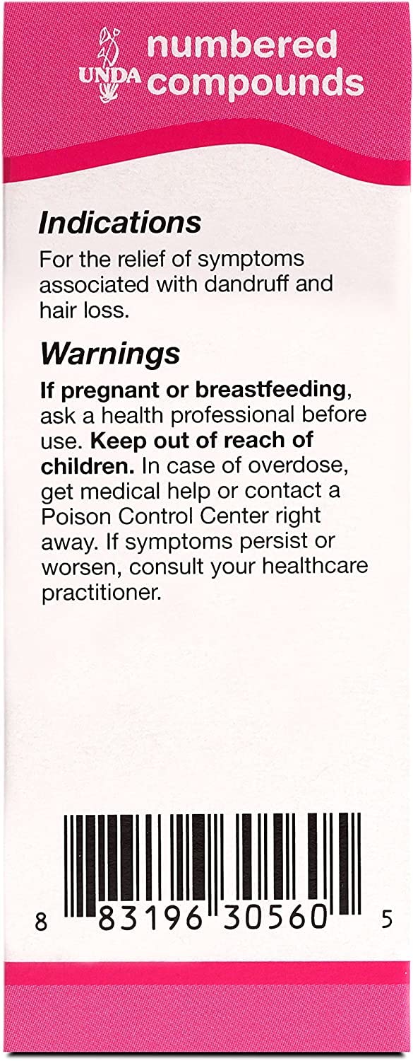 UNDA 40 Numbered Compounds showing plant and metal synergy