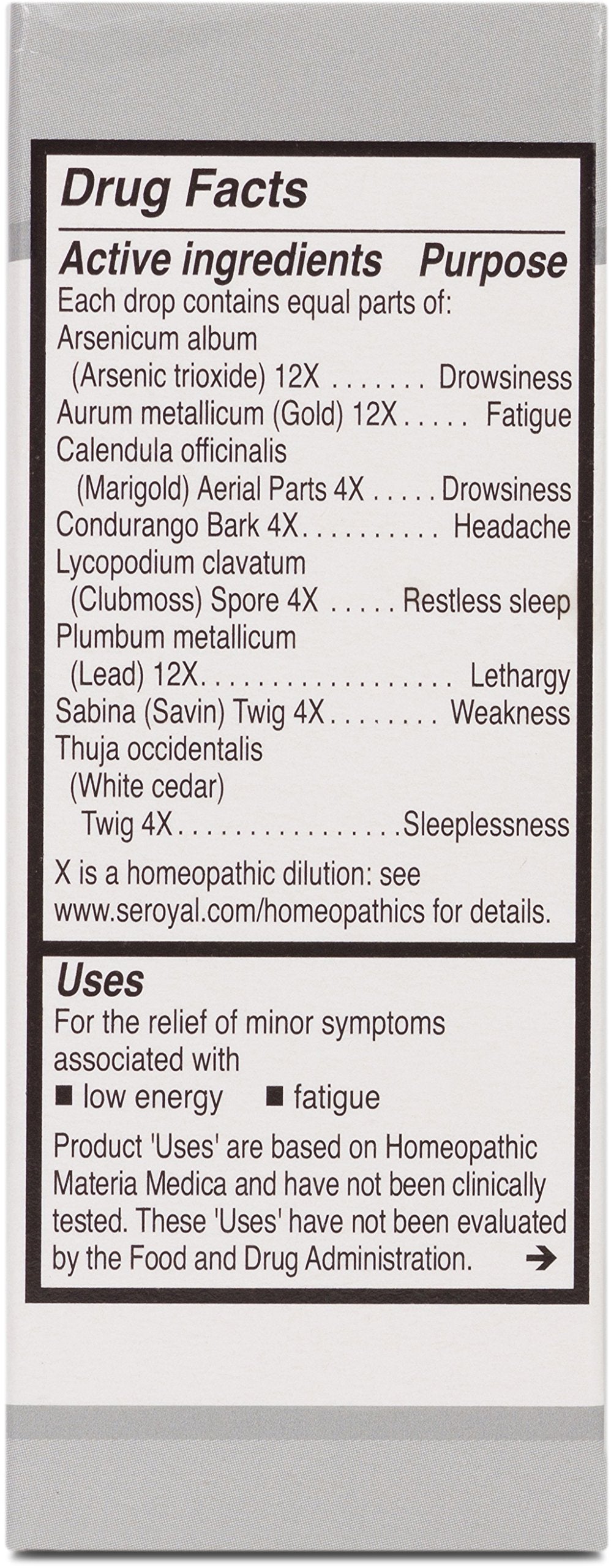 UNDA 48 Numbered Compounds box and bottle