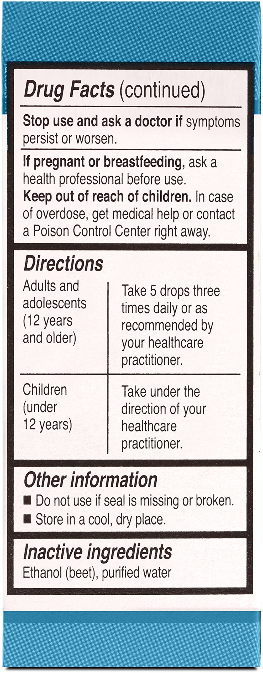Close-up of UNDA 710 Numbered Compounds ingredients
