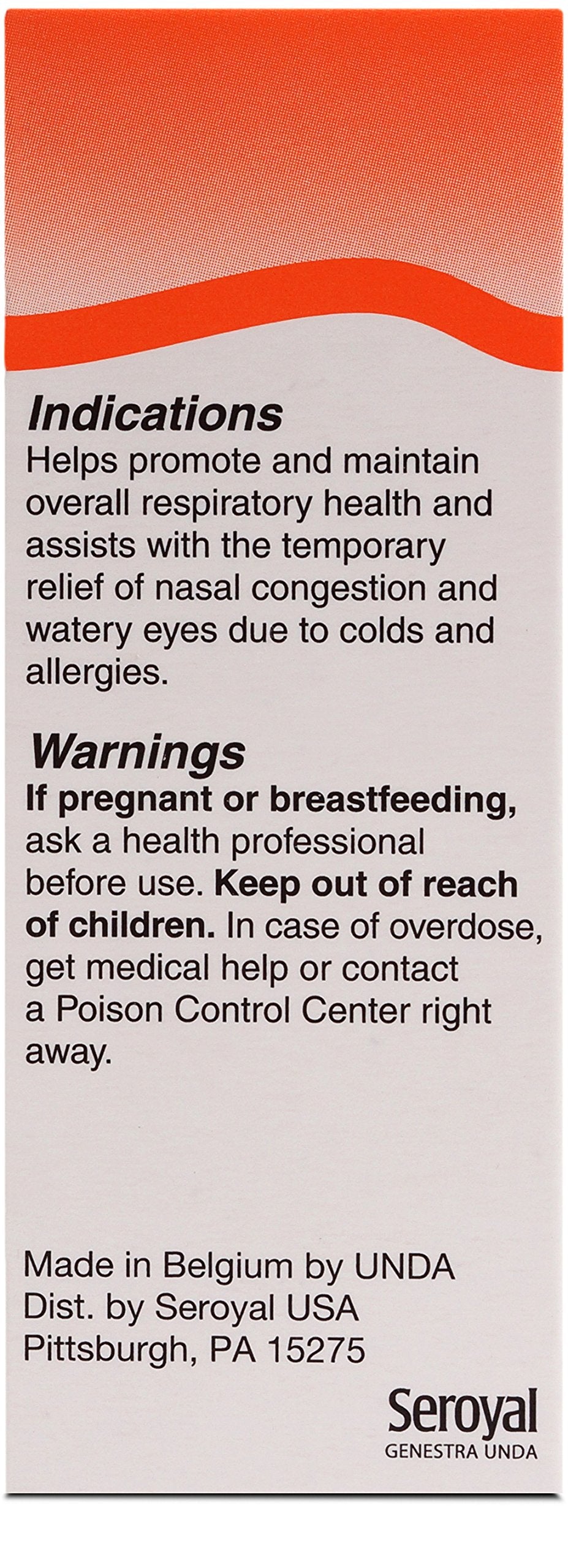 Lifestyle image of a homeopathic remedy for cold and allergy relief