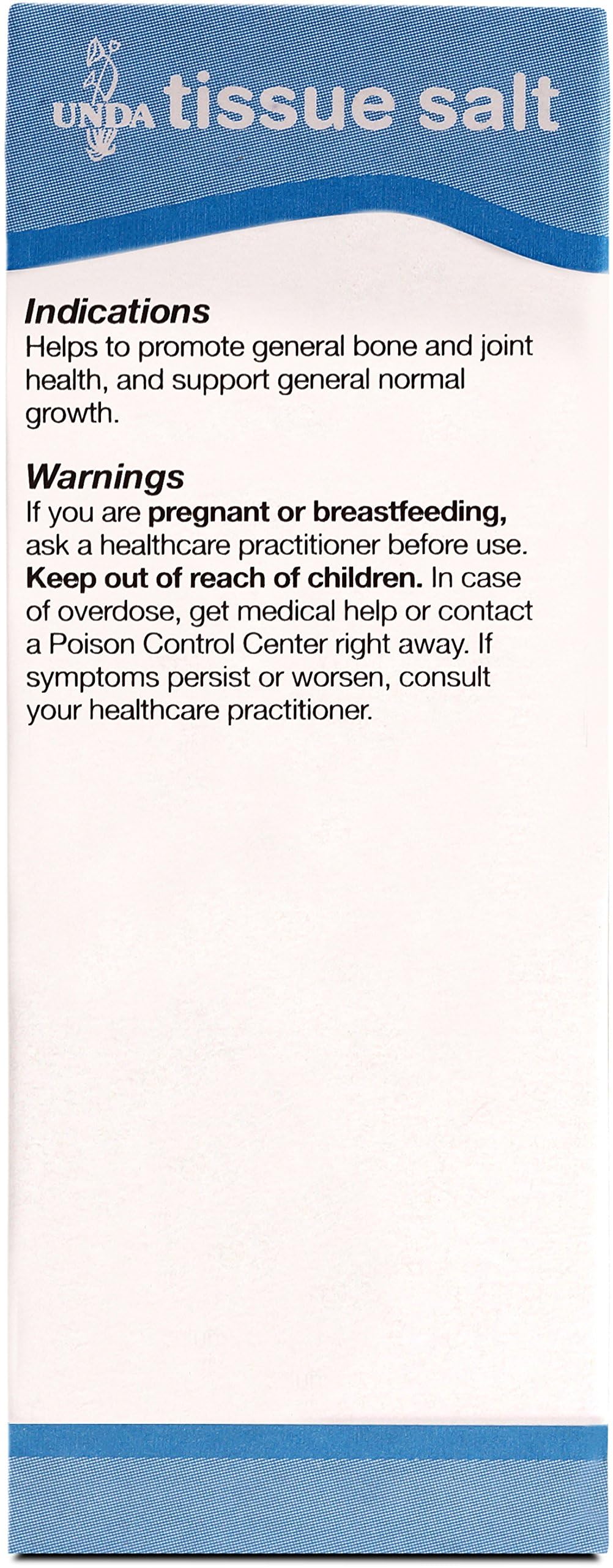 Box and bottle of UNDA Calcarea Carbonica 6X on white background