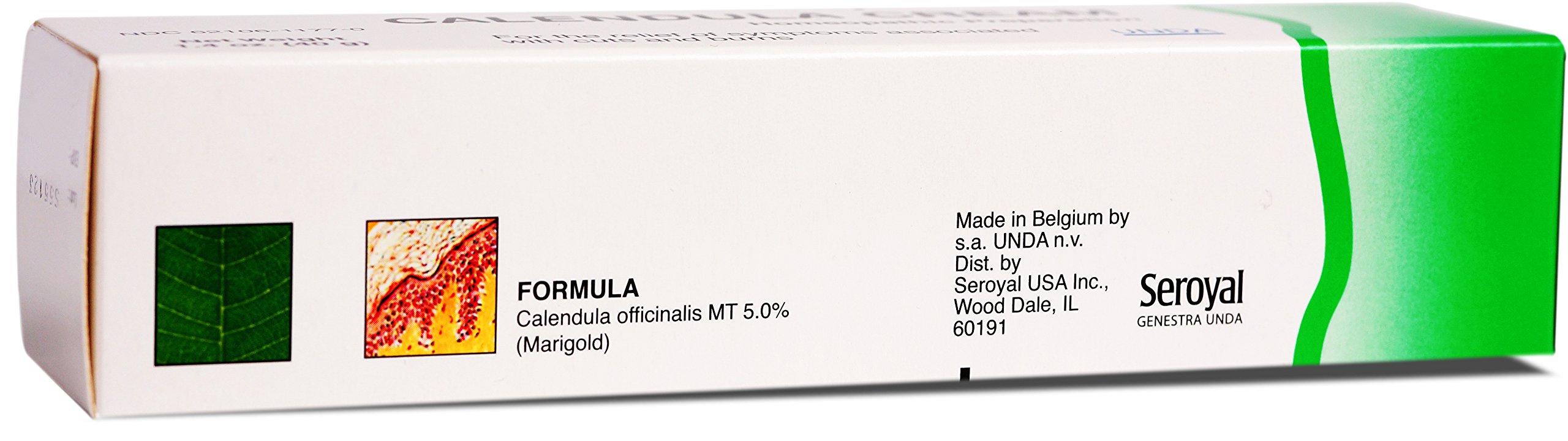 Ingredients and biodynamically grown herbs in UNDA Calendula Cream