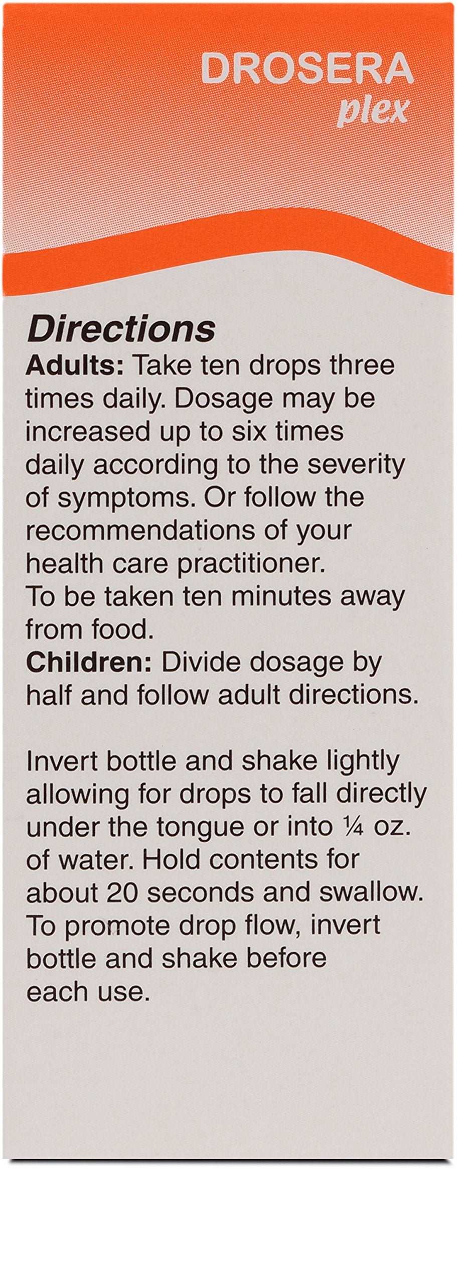 UNDA Drosera Plex packaging box