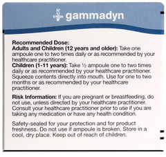 Packaging front of UNDA GAMMADYN I iodine oligo-element supplement