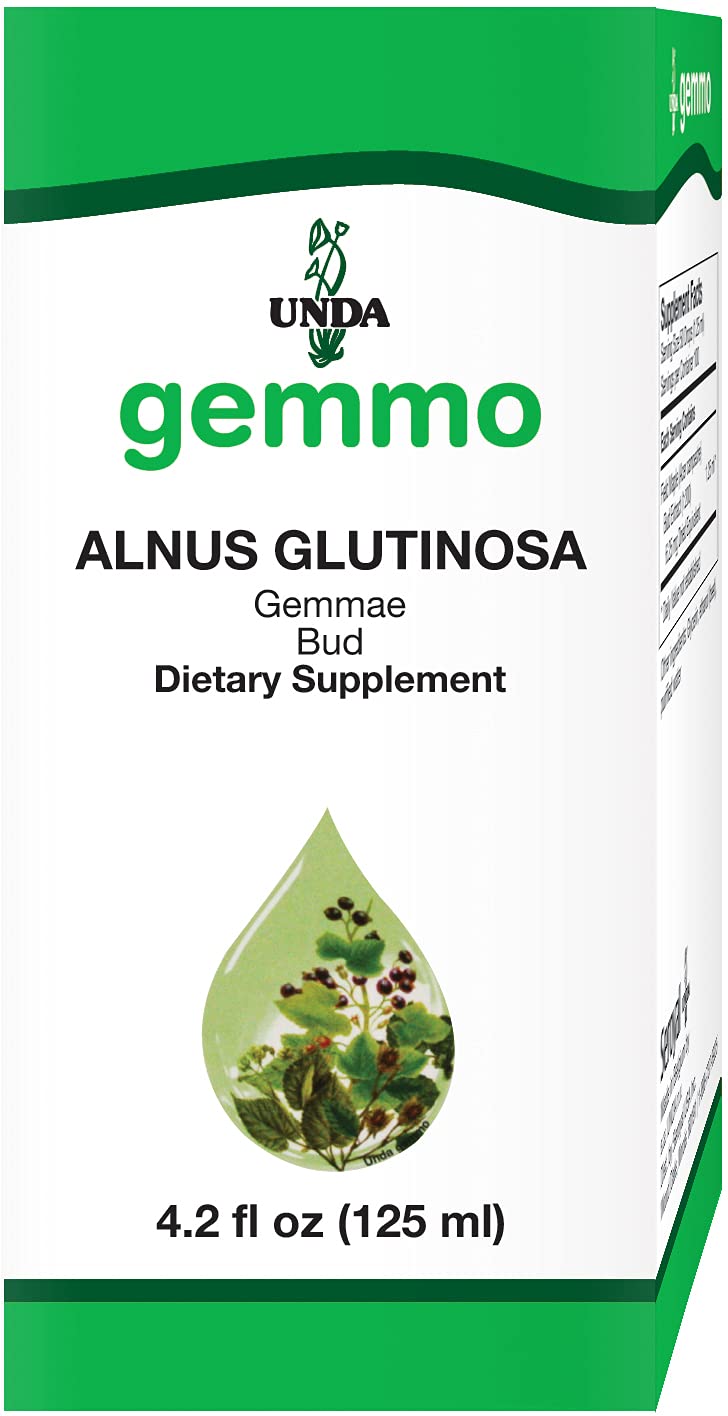 UNDA Gemmo Therapy Alnus Glutinosa bottle and packaging
