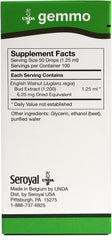 English Walnut Bud Extract Juglans Regia vial and packaging