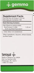 Close-up of oak bud extract in UNDA Gemmo Therapy