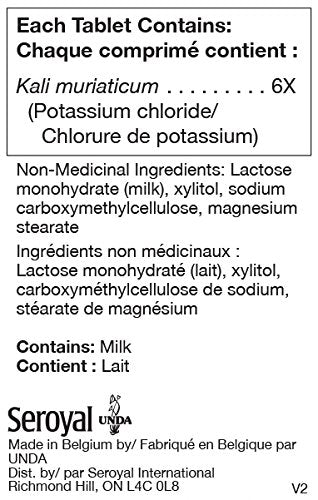 UNDA Kalium Muriaticum 6X packaging front