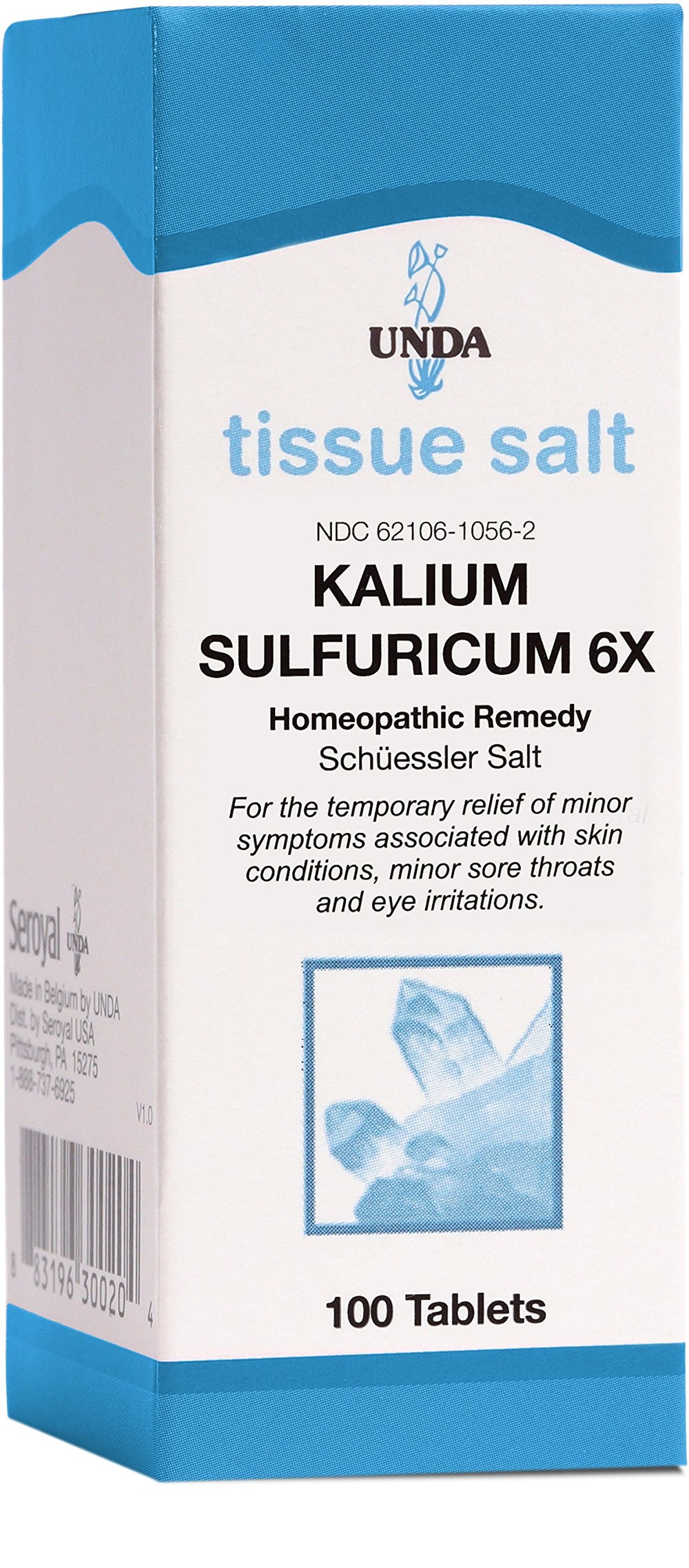 UNDA Kalium Sulfuricum 6X 100 tablets