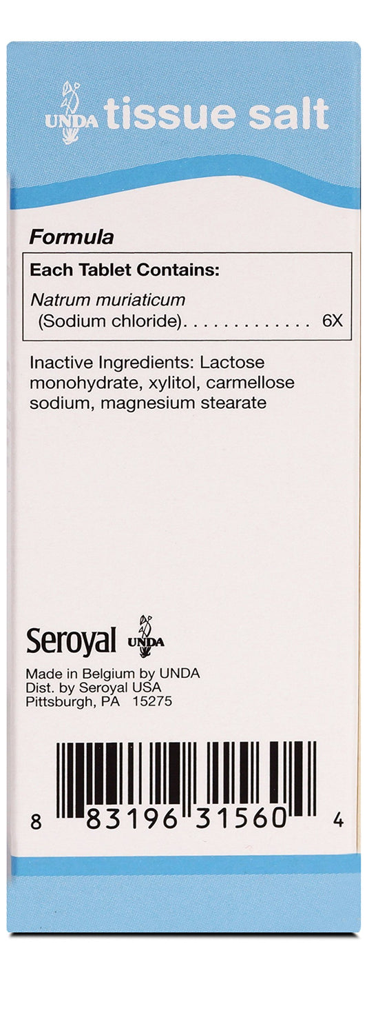 UNDA Natrium Muriaticum 6X remedy packaging