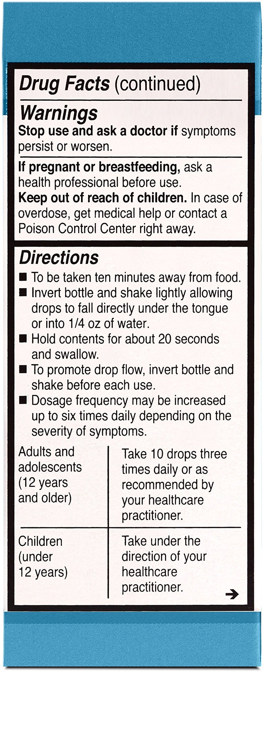 UNDA Passiflora Plex product label