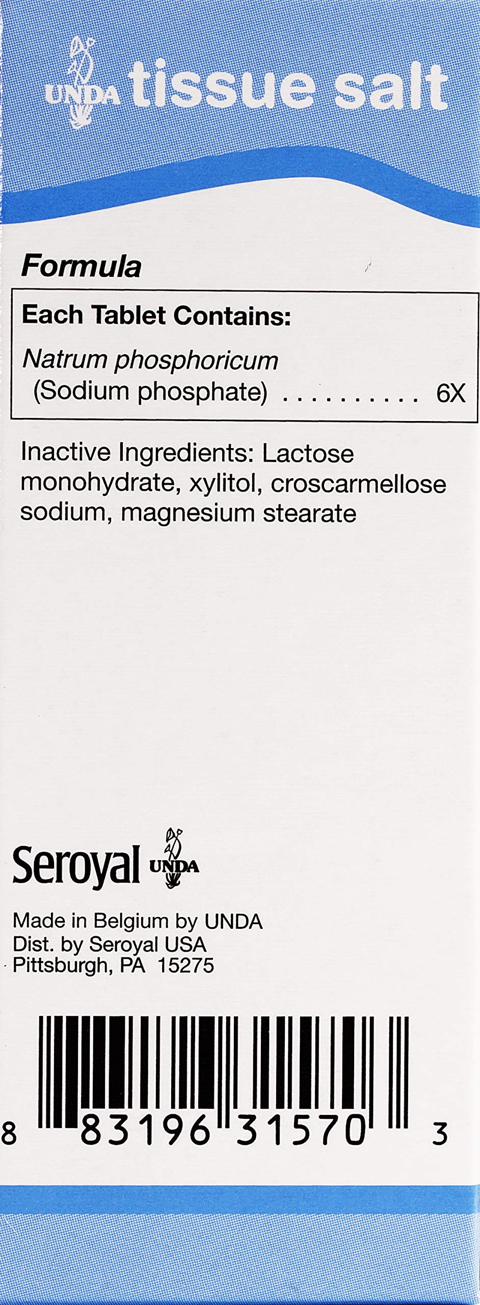 Schuessler Tissue Salts for cellular balance and mild indigestion relief