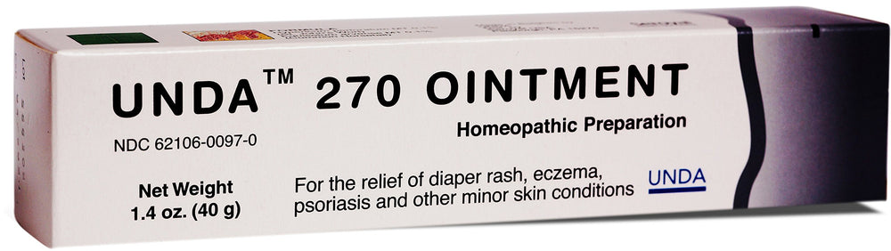 UNDA 270 Ointment label