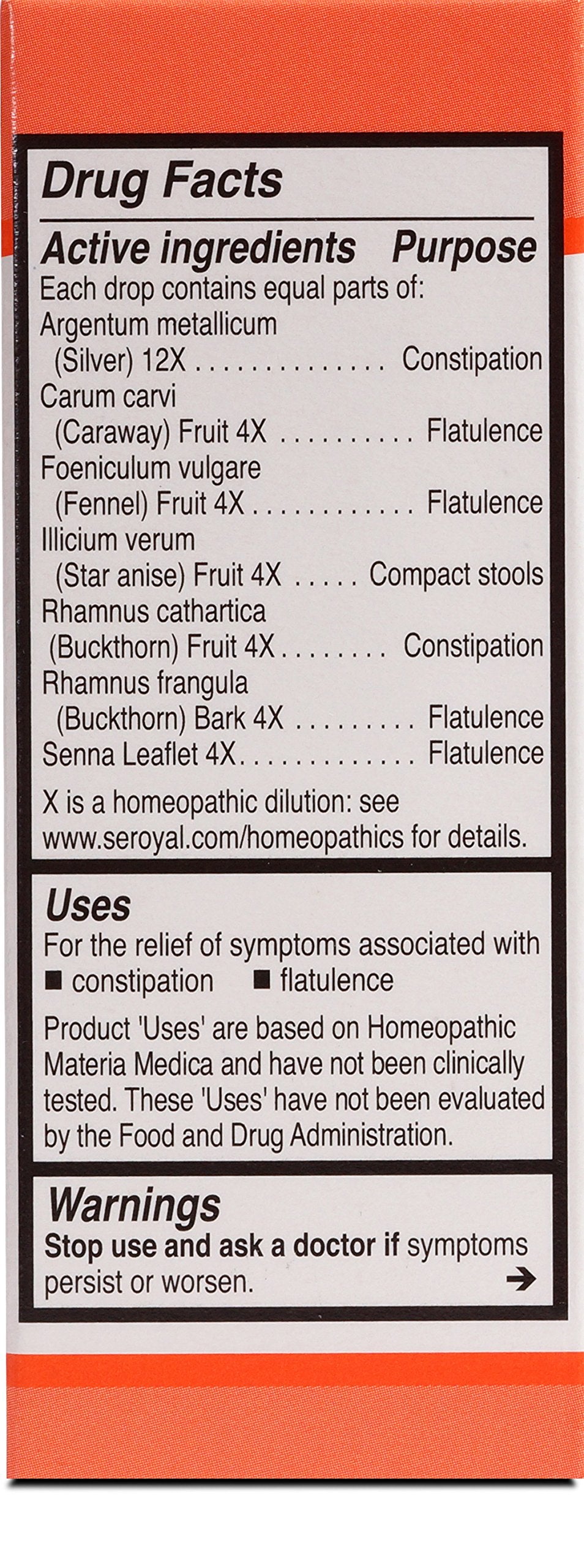 Close-up of UNDA 6 Numbered Compounds remedy units