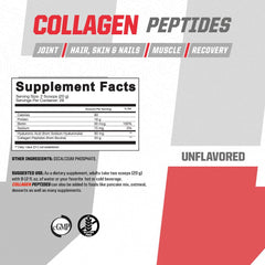 Product label showing Undefined Nutrition Collagen Peptides