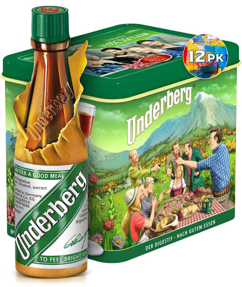 Front view of Underberg Annual Collector Tin 2024