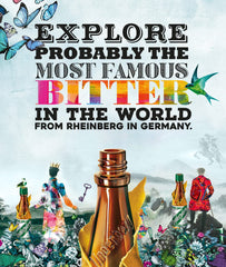 Close-up label of Underberg Annual Collector Tin 2024