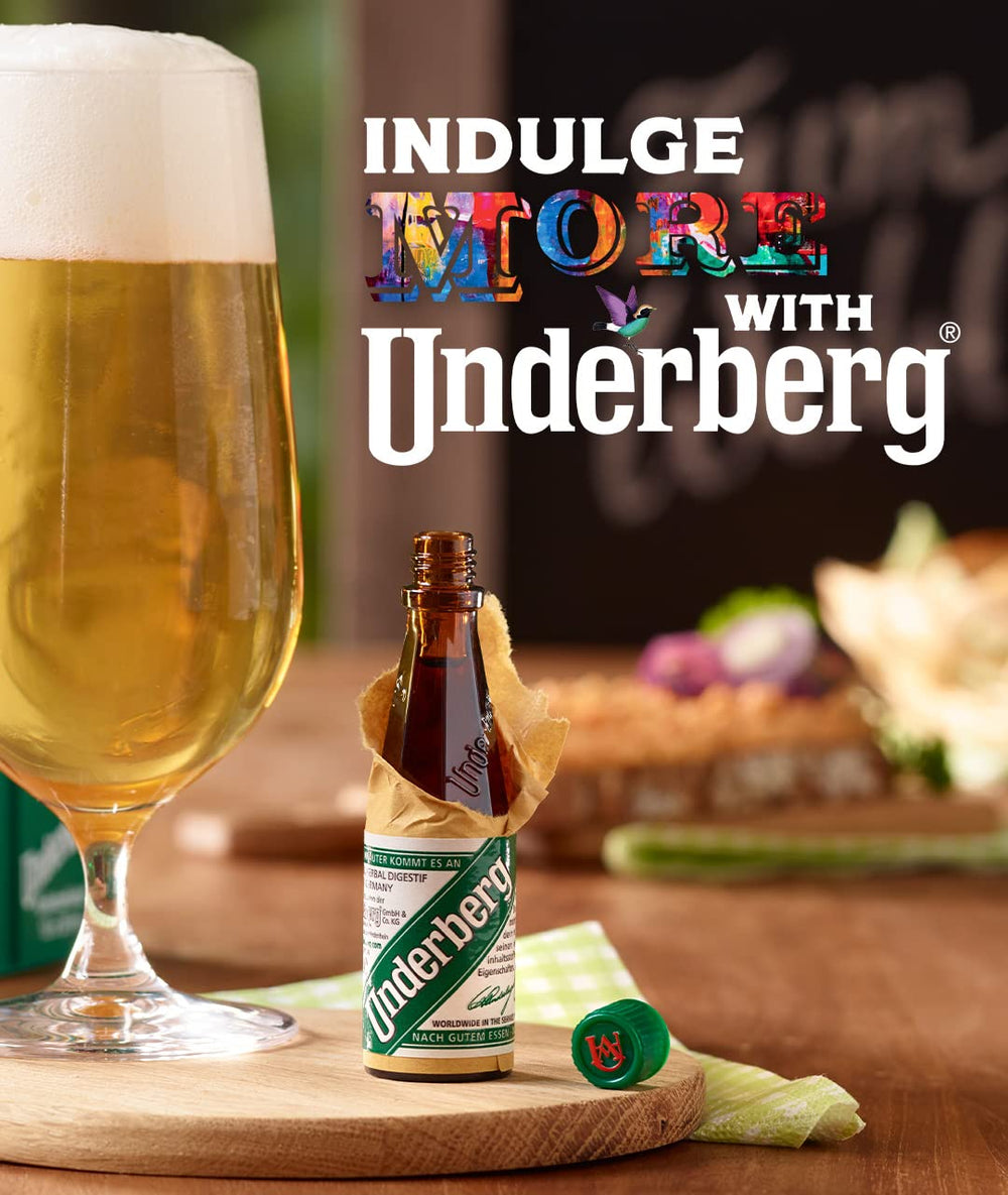 Gift-ready Underberg Annual Collector Tin 2024 package