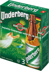 Single-portion bottle opened and ready to consume