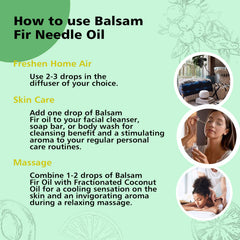 Pure undiluted balsam fir essential oil