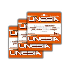 Front view of Unesia Cream/Ointment 3-Pack