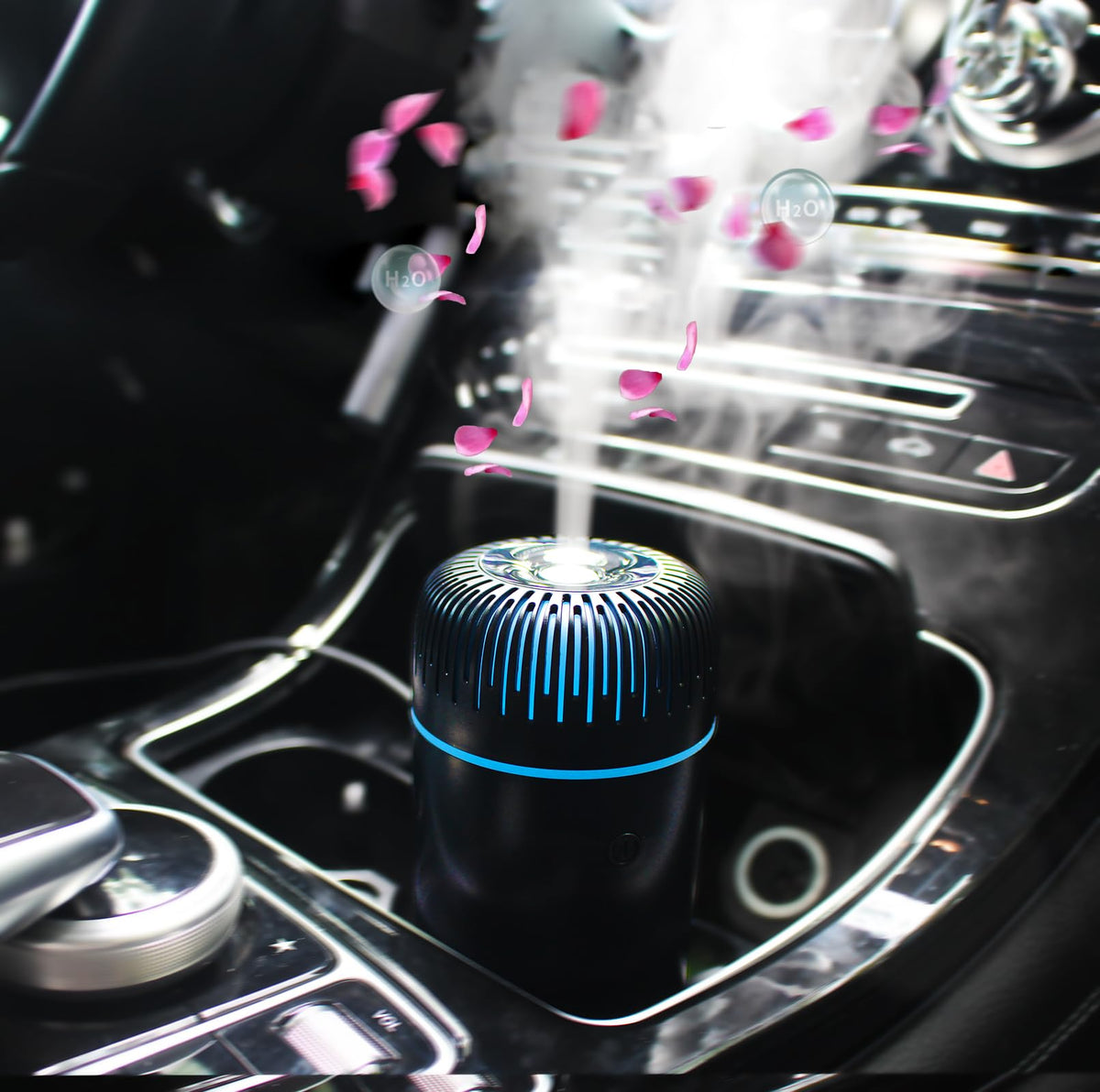 Unee Car Diffuser Black 100ml - front view
