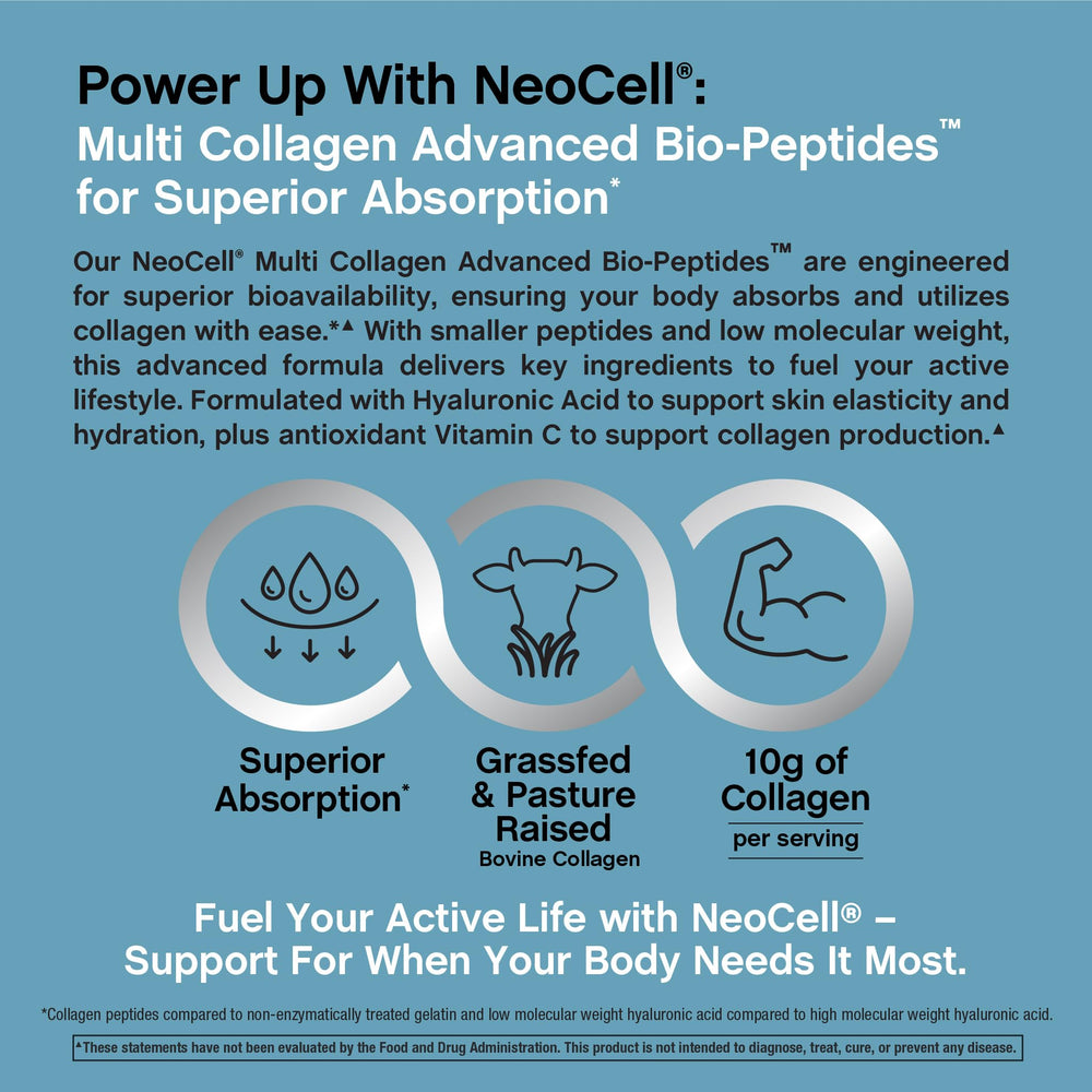 Unflavored collagen powder ideal for beverages